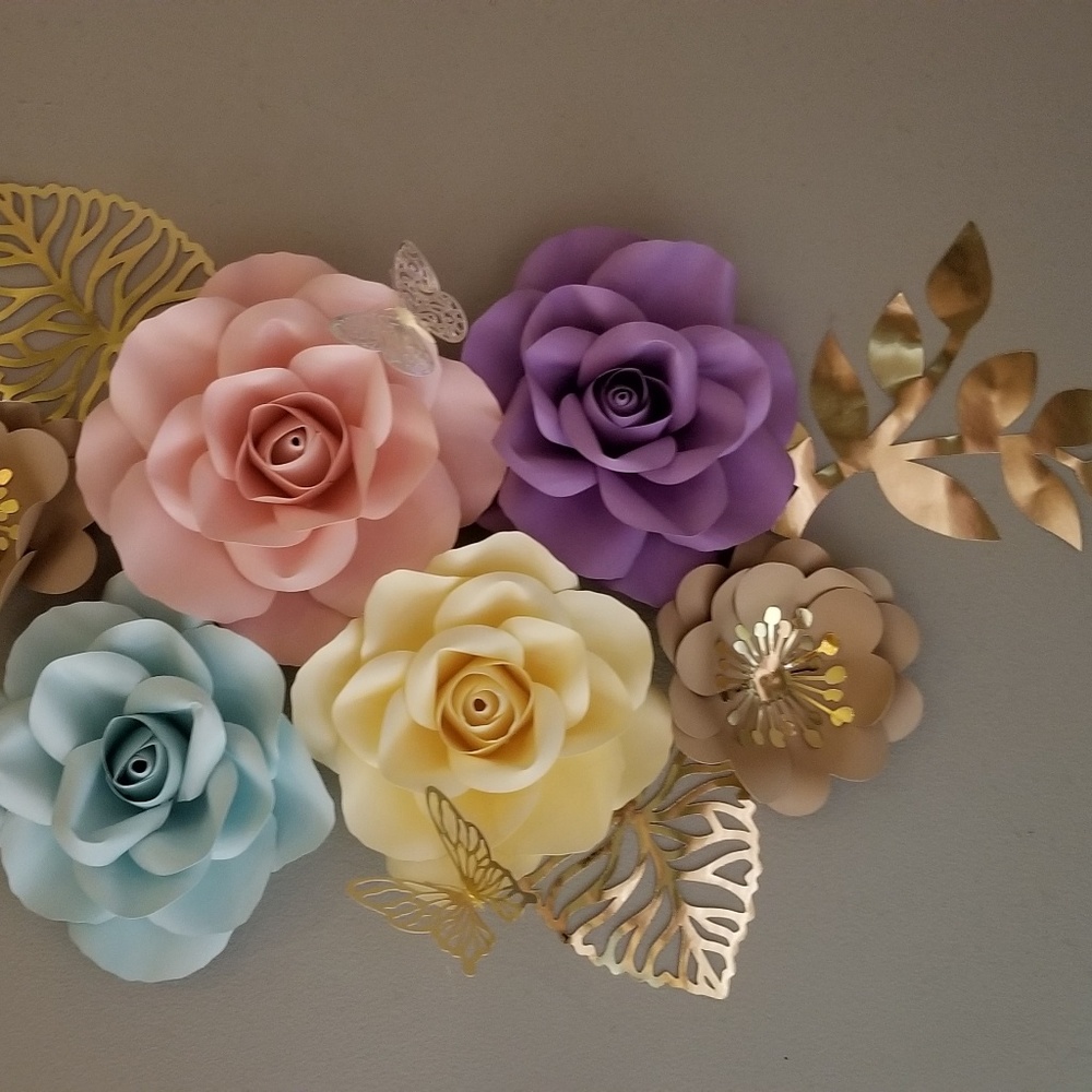 Paper flowers - Picture 4 of 6